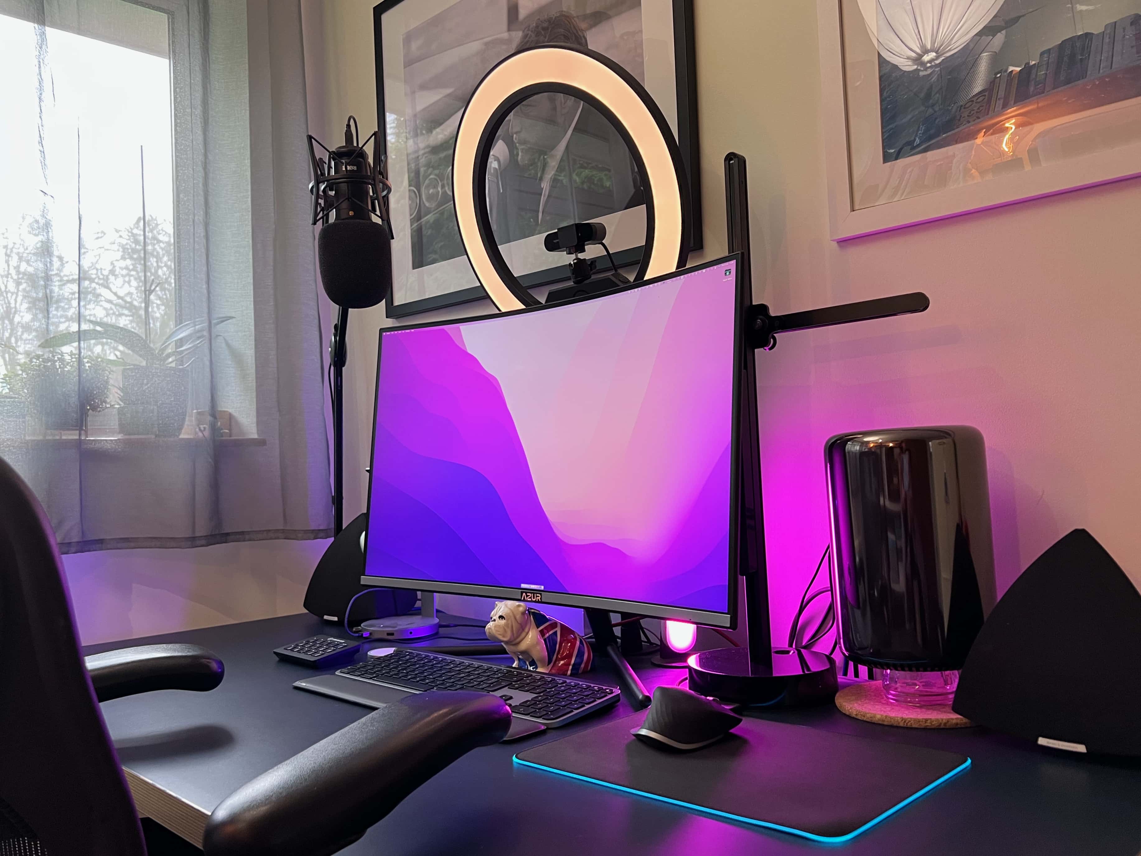 Another trash can Mac Pro is still doing its thing.