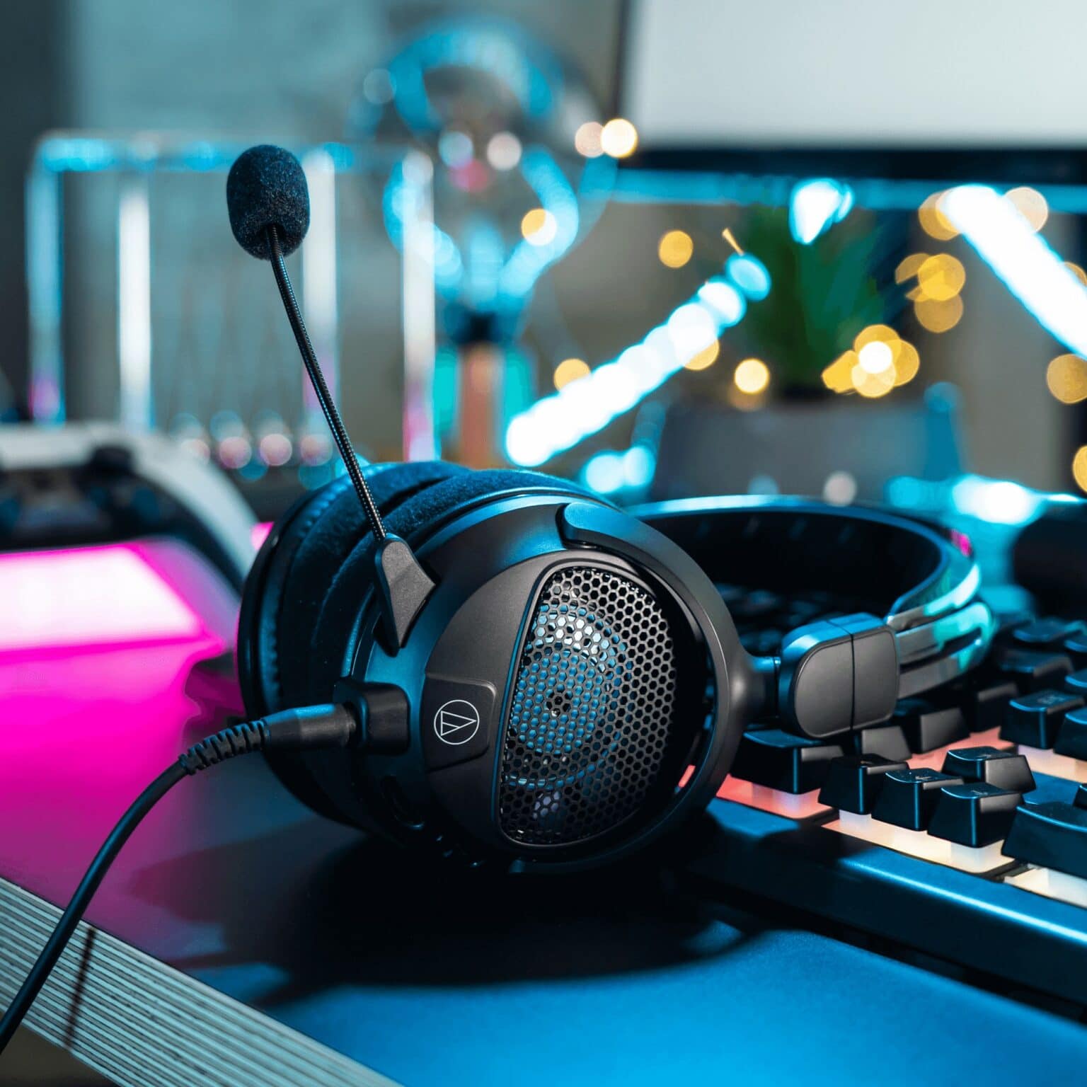 The new Audio-Technica ATH-GDL3 gaming headset features an open-back design. The ATH-GL3 gaming headset features a closed-back design (not pictured).