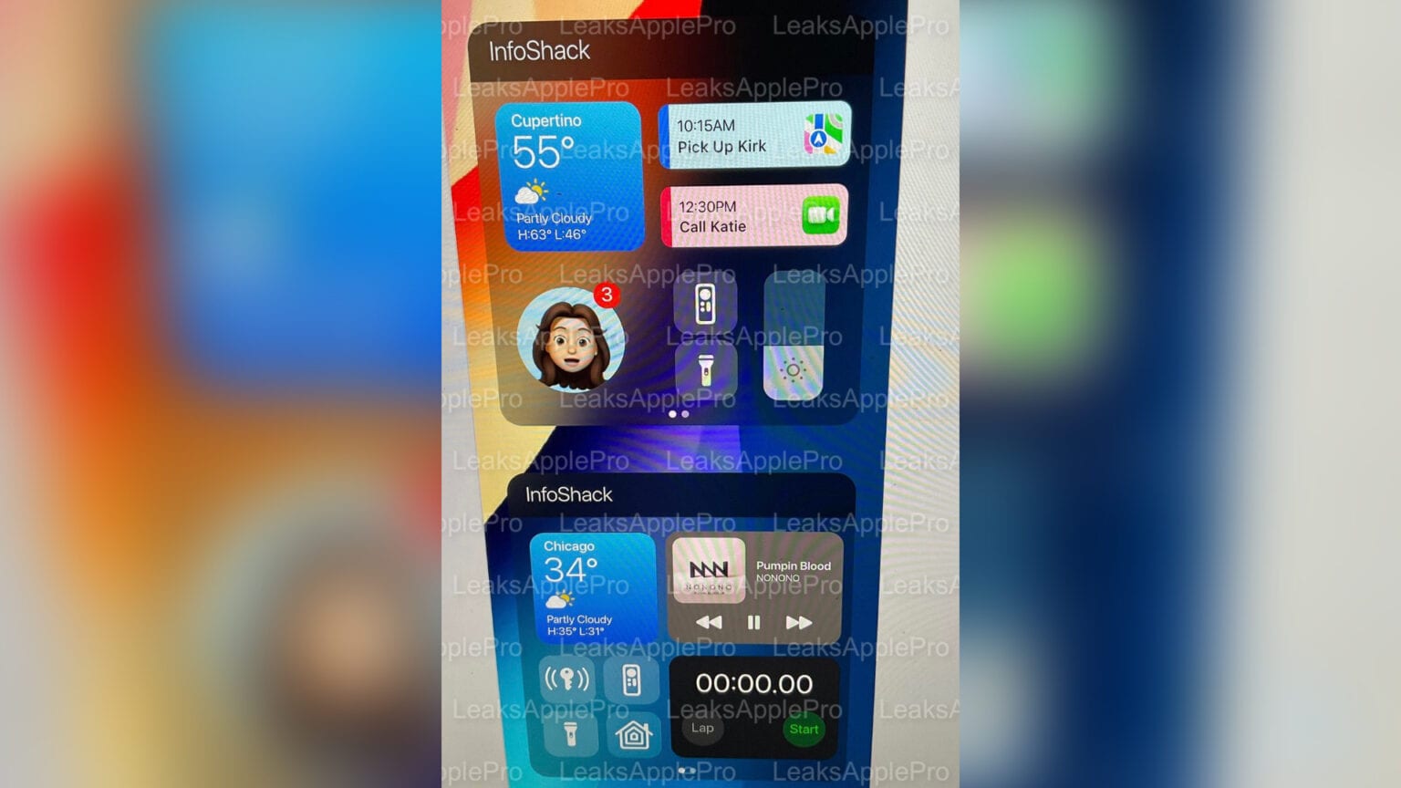 iOS 16 interactive widgets