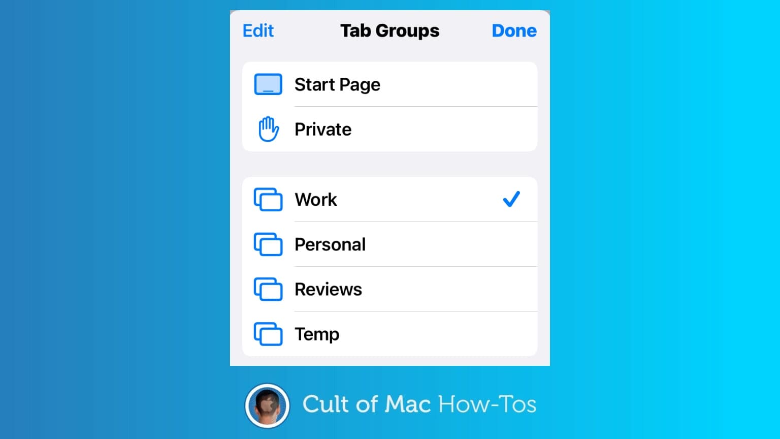 How to get organized with Safari Tab Groups