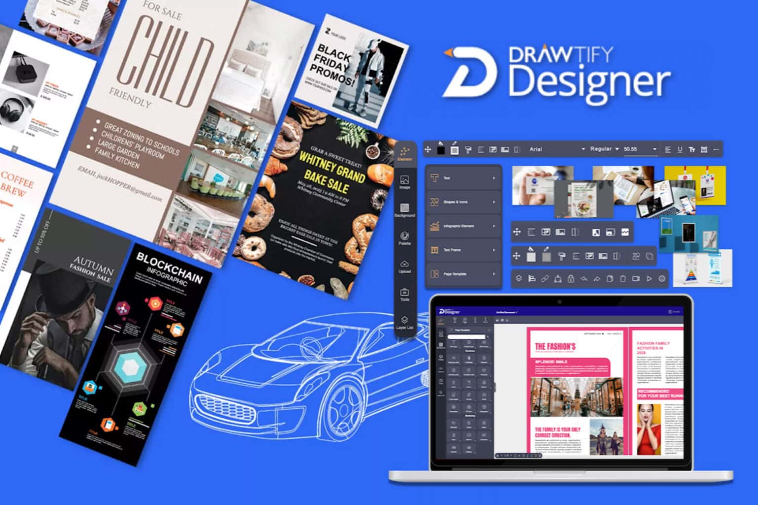 Drawtify Graphic Design Program is 91% off now.