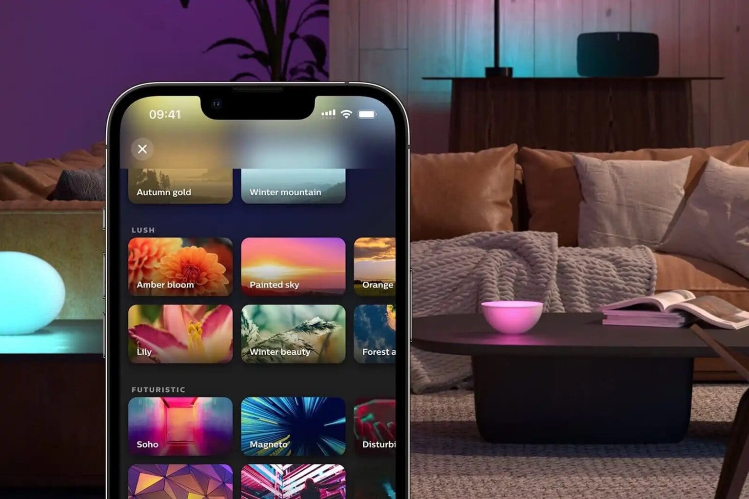 Now you've got 12 new color schemes to play with in your HomeKit lighting.