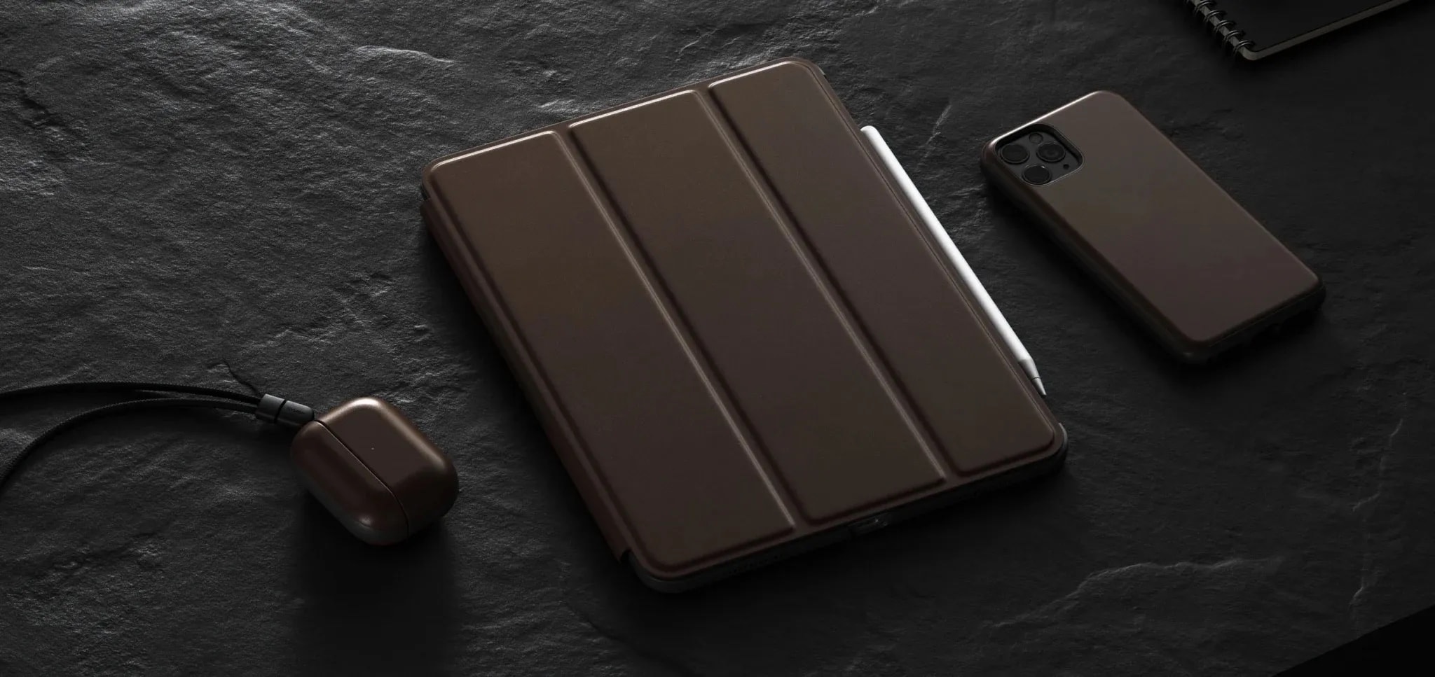 Nomad's new case and folio offers premium leather options to protect your iPad Pro without bulk.