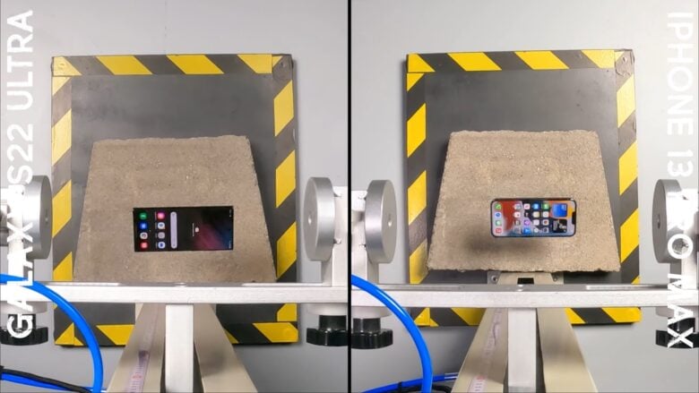 iPhone 13 beats Galaxy S22 in punishing drop test