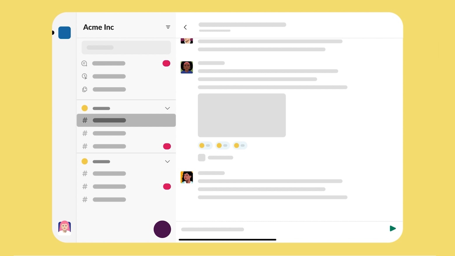 Major update to Slack for iPad revamps users interface