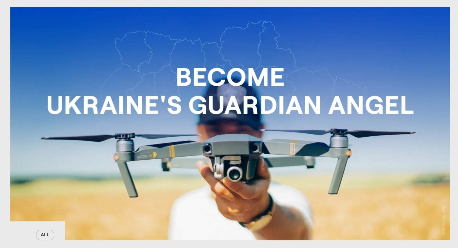 Want to help protect Ukrainian civilians during the Russian invasion? Donate a surveillance drone.