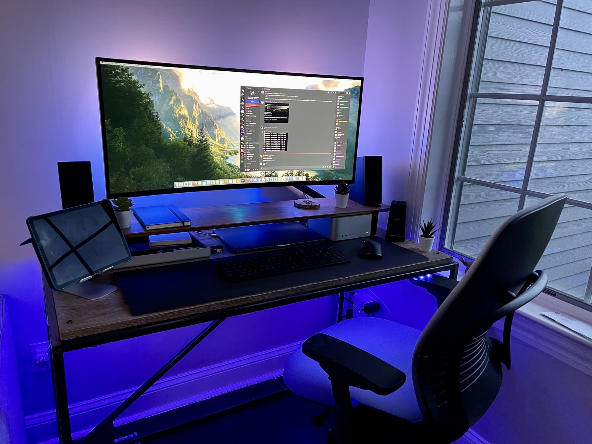 Here's another example of a new Mac Studio-driven setup.