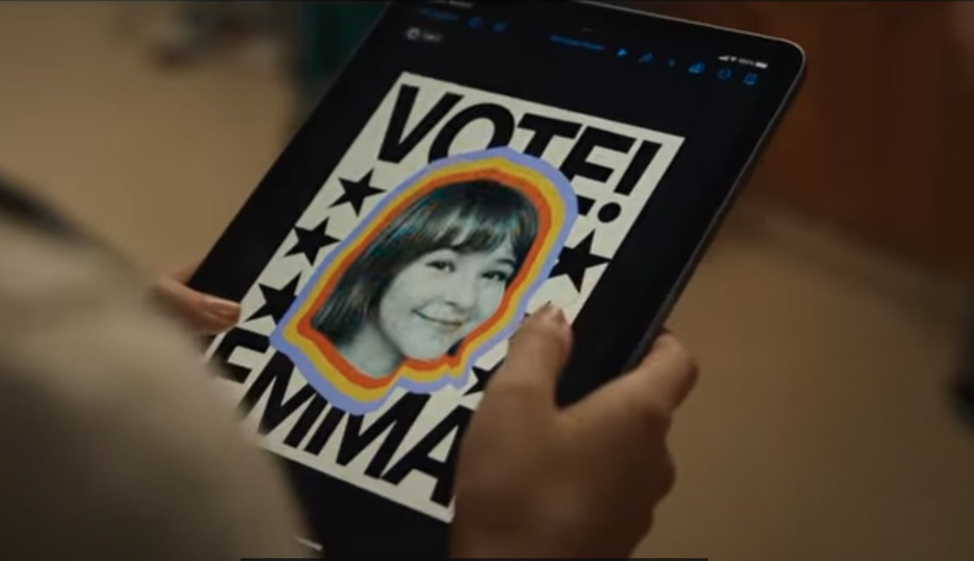 In Apple's new ad, student battle for electoral supremacy using the powerful new iPad Air.