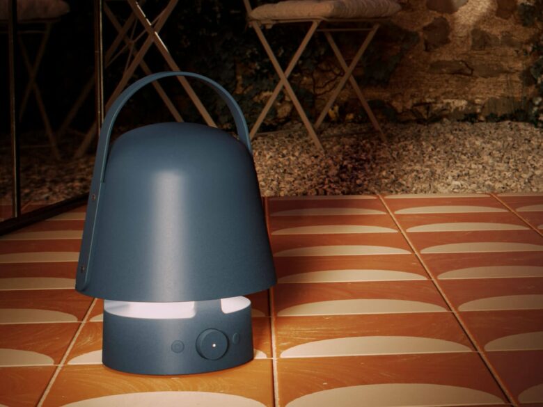 The new Ikea Vappeby is an LED lantern and a Bluetooth speaker with Spotify Tap.