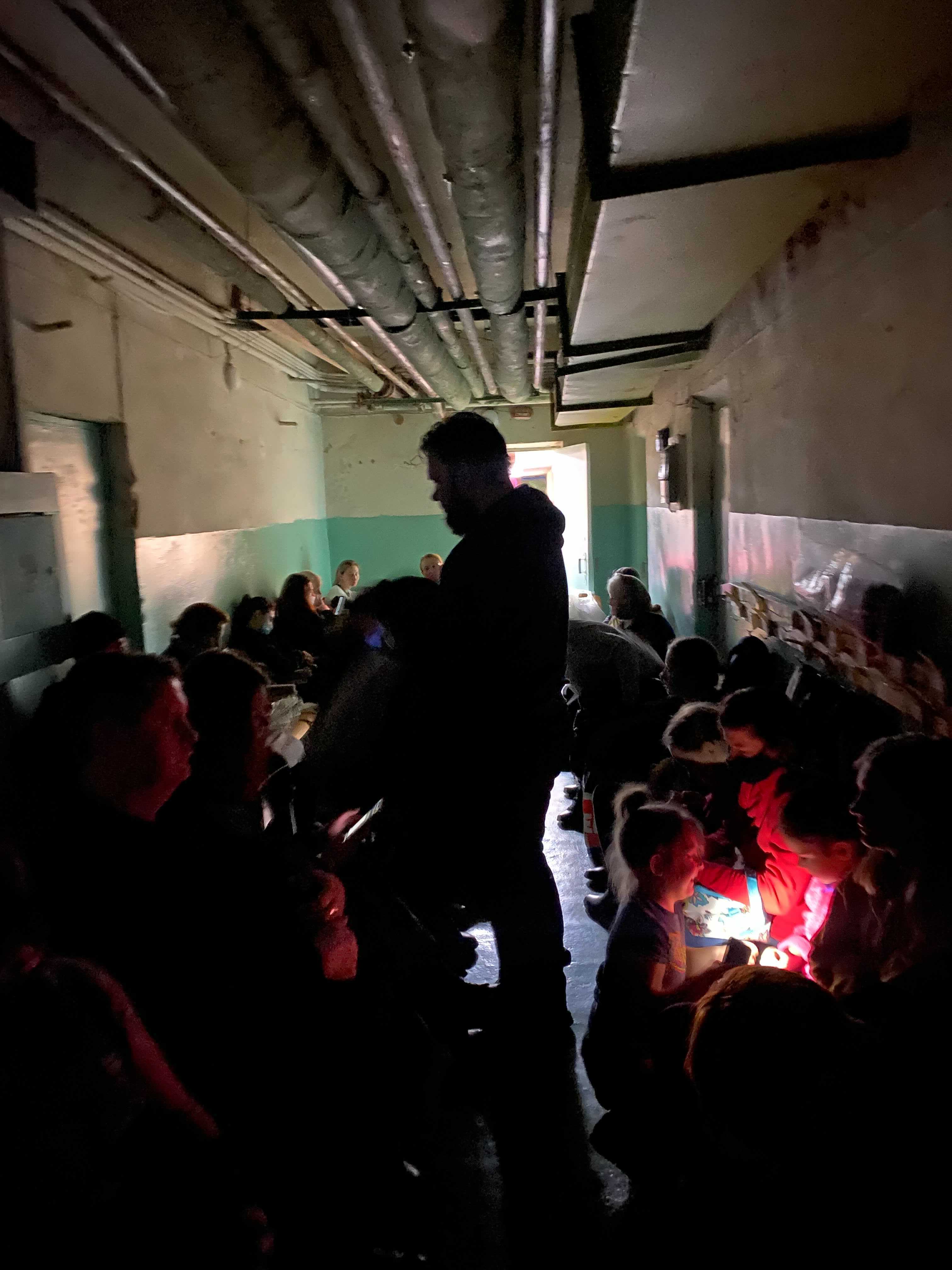 MacPaw's Nina Bohush shelters in a basement bomb shelter during the Ukraine war.