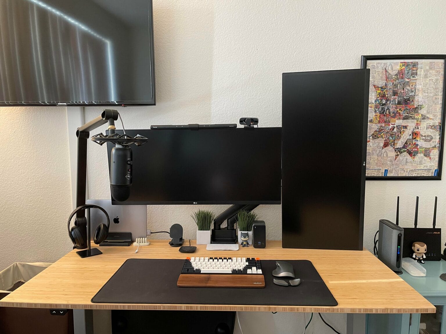 You get a tall and narrow display when your portrait-mode (vertical) monitor is an ultra-wide.