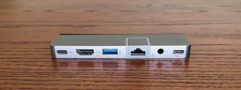 The HyperDrive Duo Pro is quite small considering the range of ports it adds to a MacBook.
