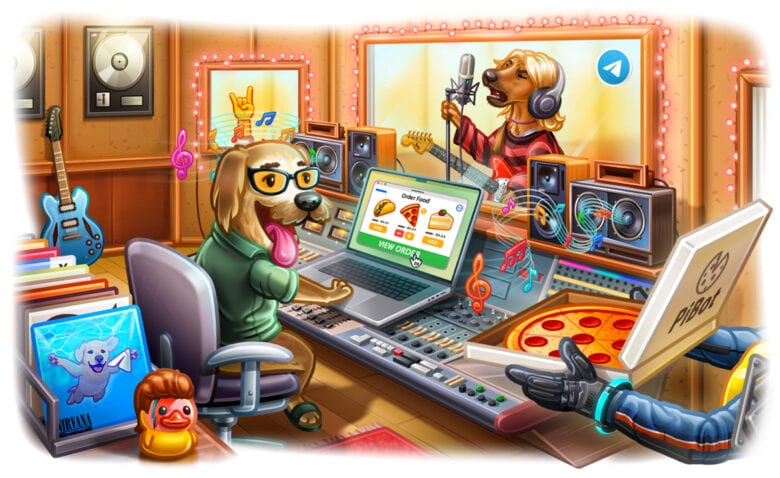 Telegram's update lets you customize alert sounds, mute chats and do things with bots.