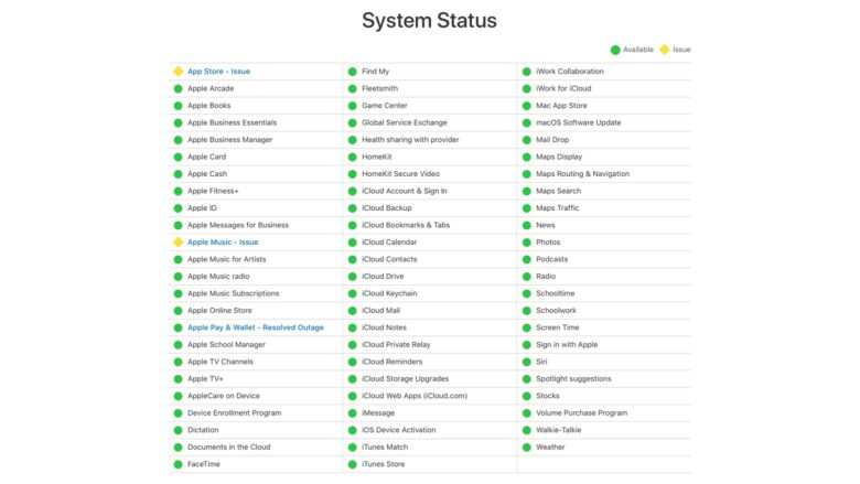 Not just you: Several Apple services are having ‘issues’