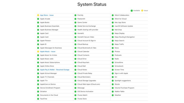 Apple Music and Apple Store Issues Not just you: Several Apple services are having ‘issues’