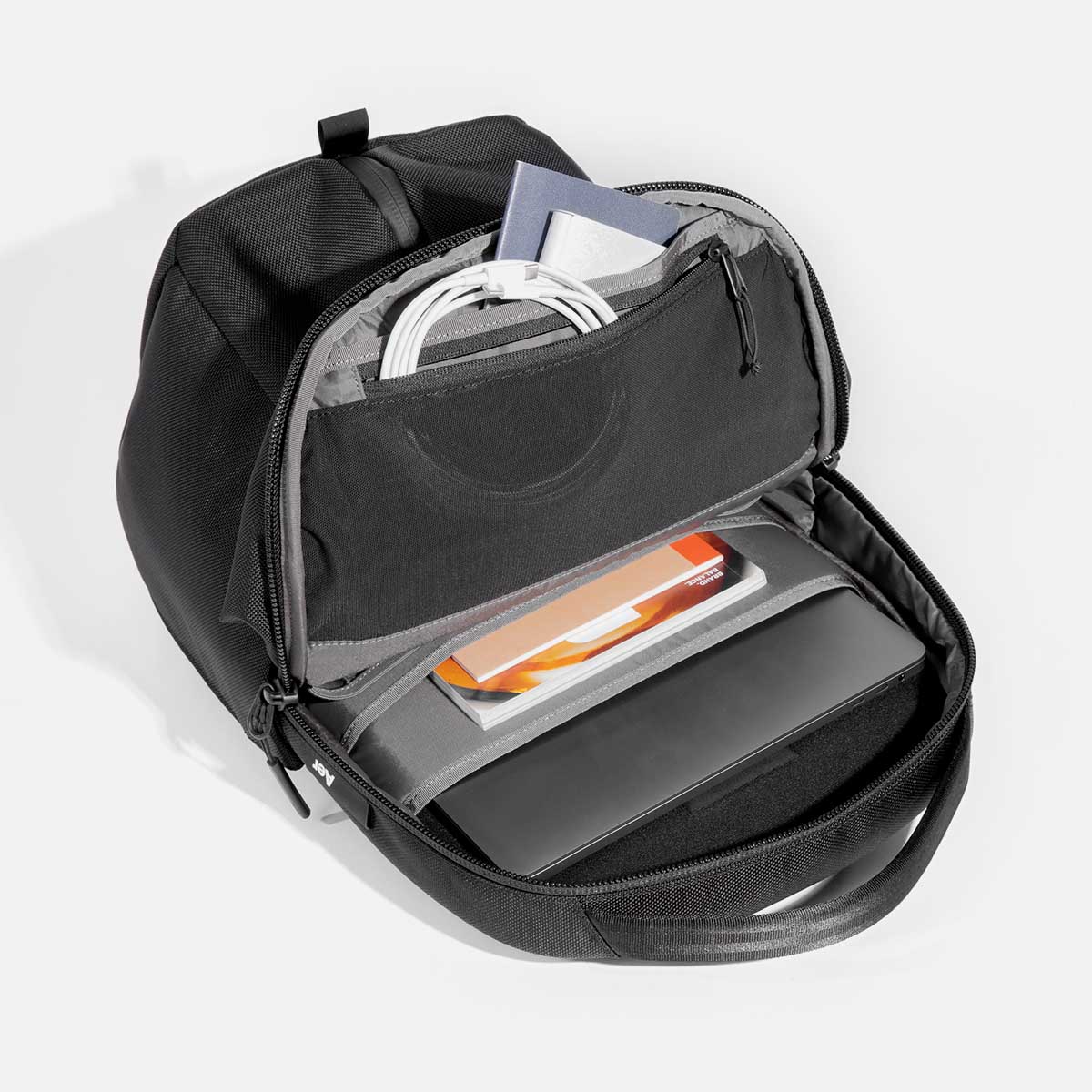 Aer Fit Pack 3 backpack giveaway: A separate compartment protects your work items.