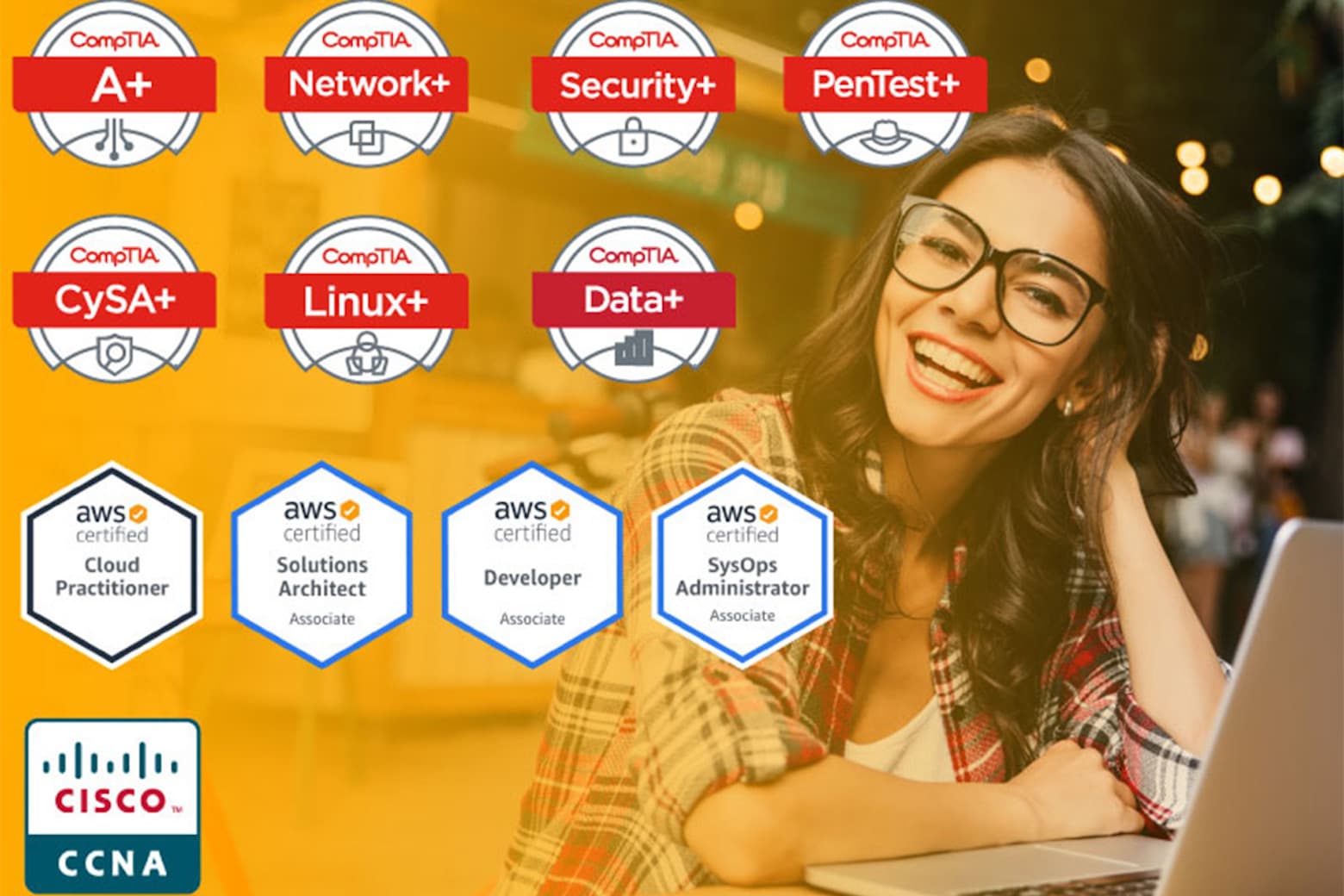 Get certified as an IT pro with this bundle.