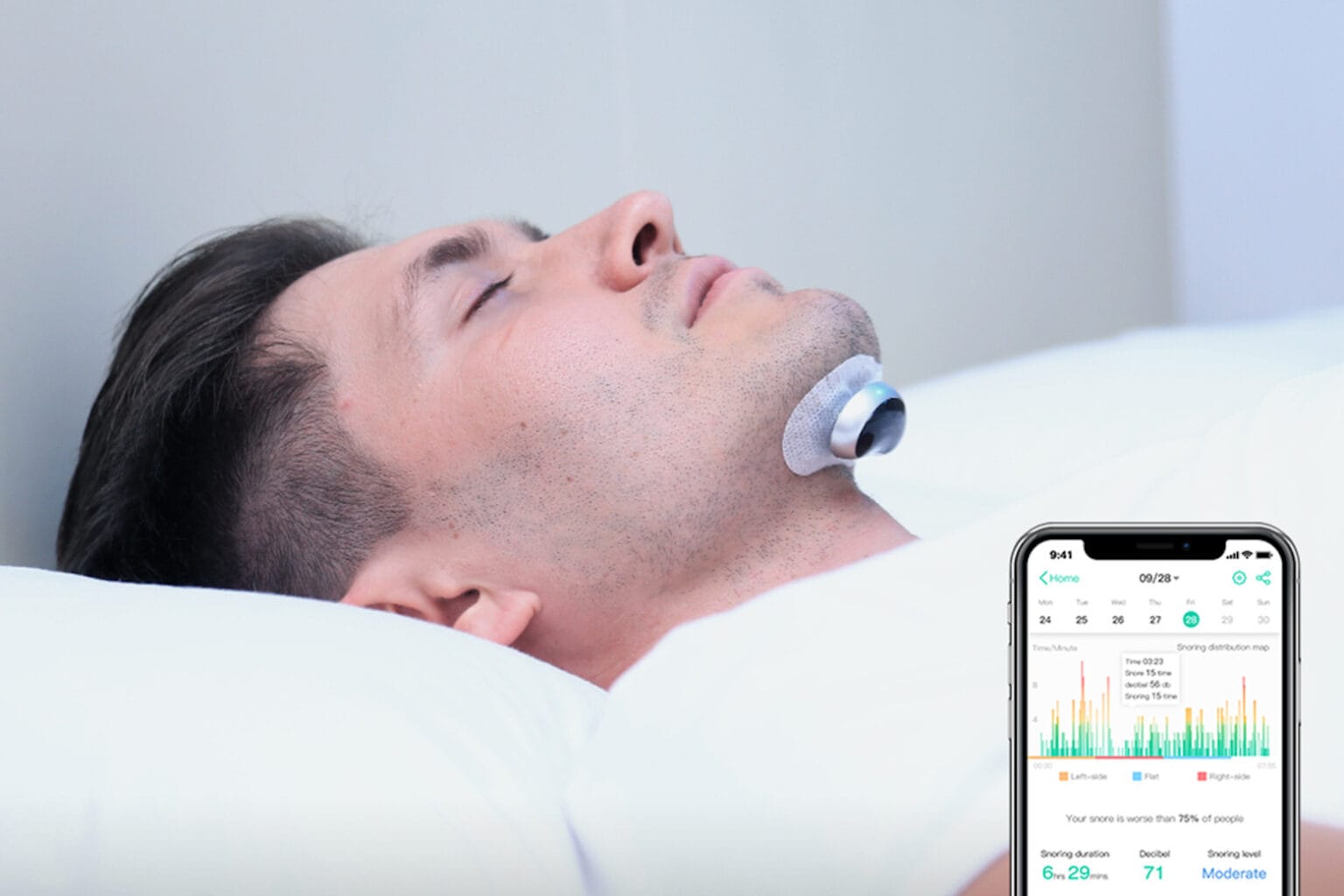 Get 15% off this anti-snore gadget and sleep better than ever.