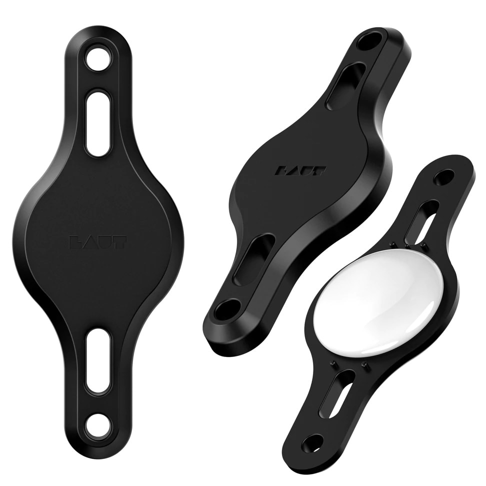 The Laut Bike Tag Bottle Mount for AirTag is a great way to keep track of your ride.