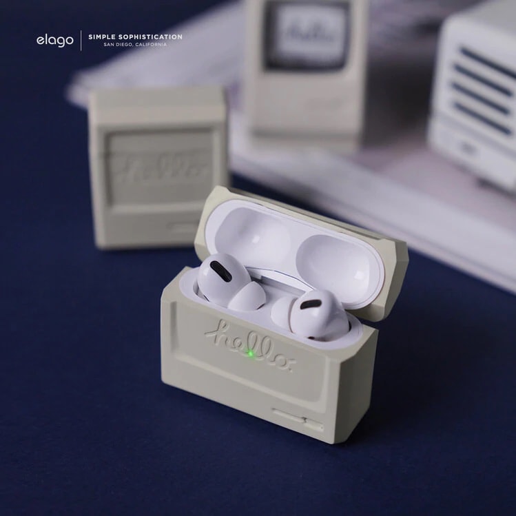 Yes, you're AirPods Pro case can look like an adorable little Mac.