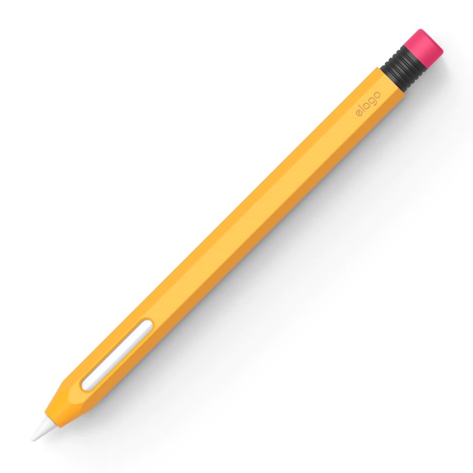 Elago's cover for Apple Pencil 2 makes the stylus look like a classic No. 2 pencil.