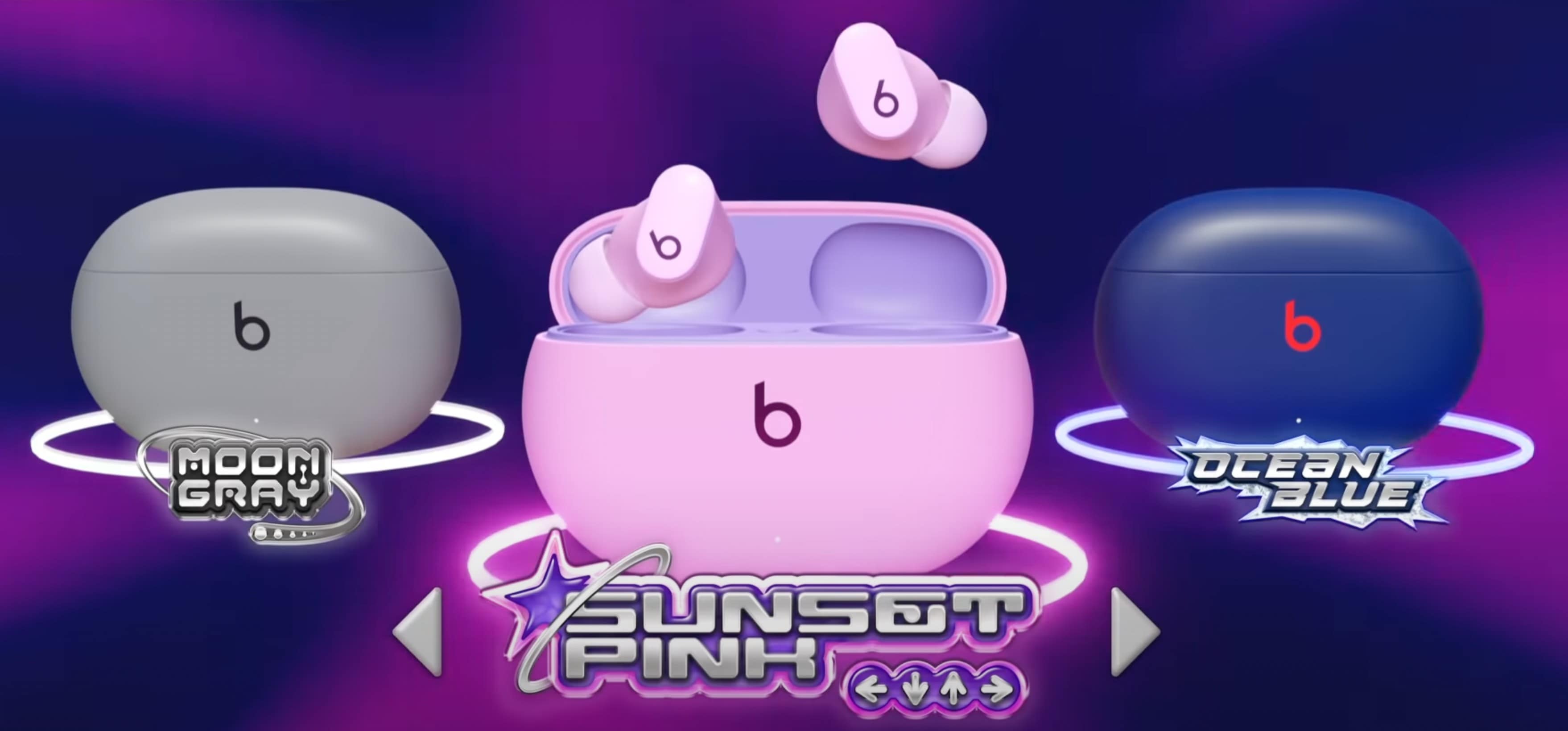 Get Beats Studio Buds in three sassy new colors.