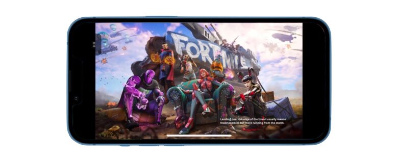 Fortnite on iPhone via Xbox Cloud Gaming