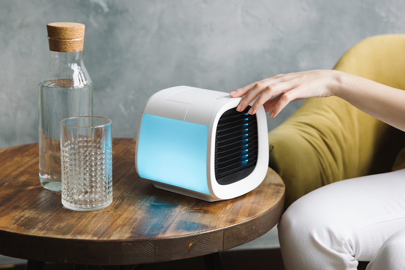 This mini AC unit can cool your bed.