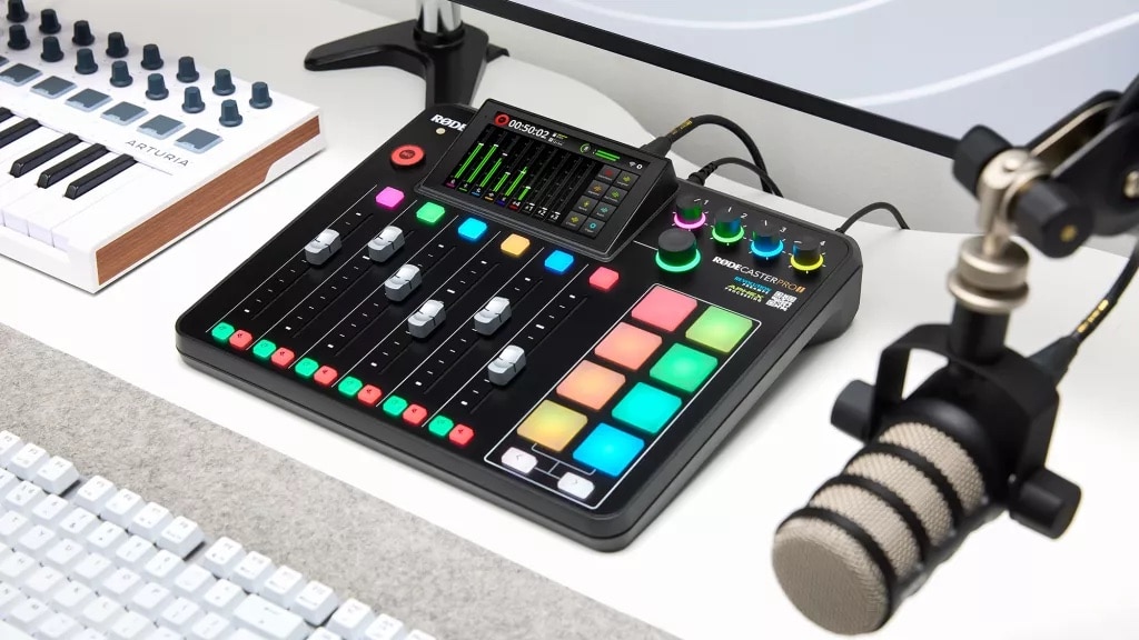 The new Rodecaster Pro II can be an all-in-one audio production tool for content creators.