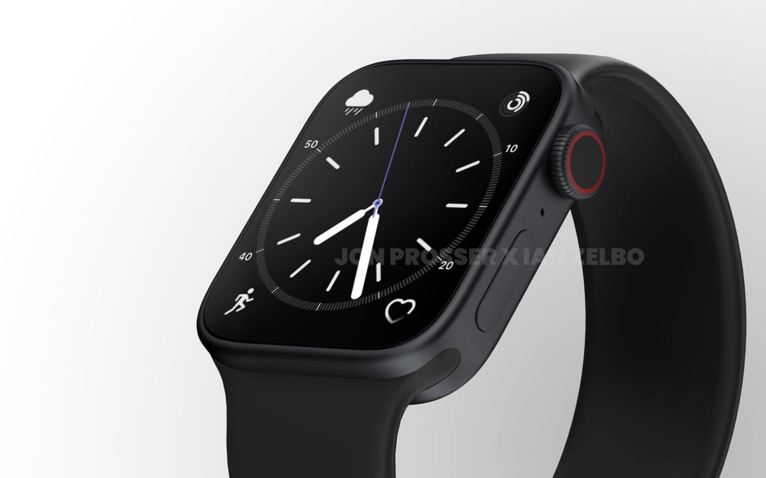Ian Zelbo's render shows how Apple Watch 8 might look.