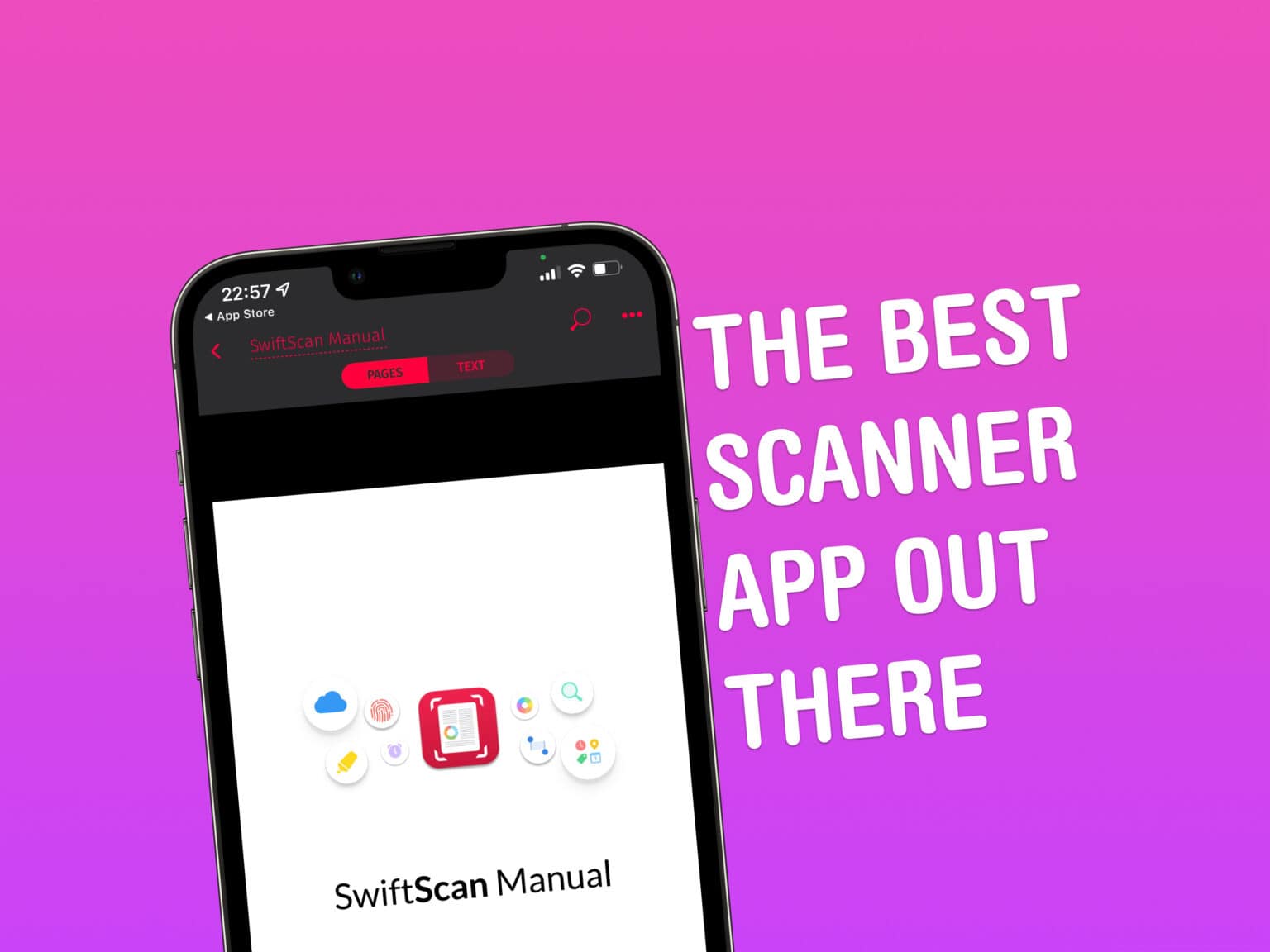 SwiftScan is the best scanner app out there.