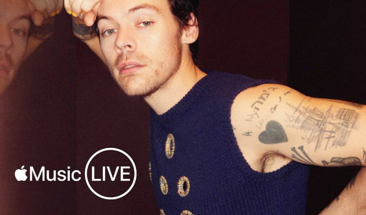 The first show in the returning Apple Music Live series features Harry Styles on Friday.