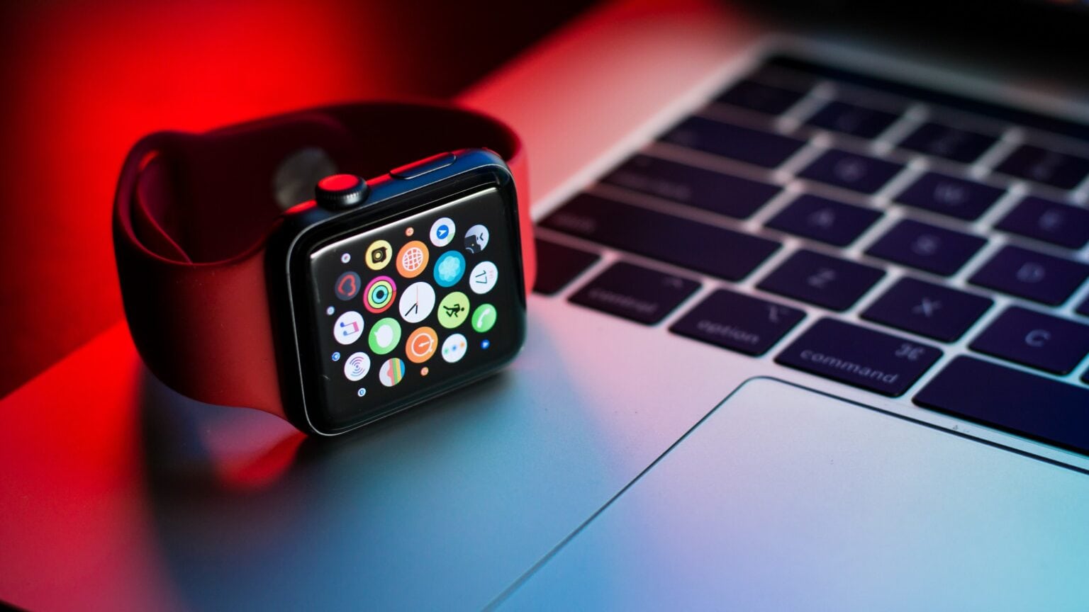 Apple Watch and MacBook