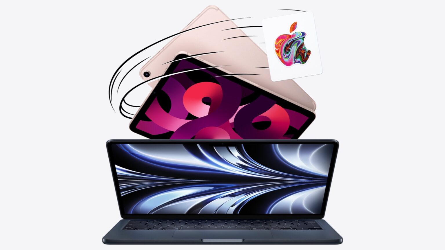 Get an Apple gift card when you purchase an eligible Mac or iPad.