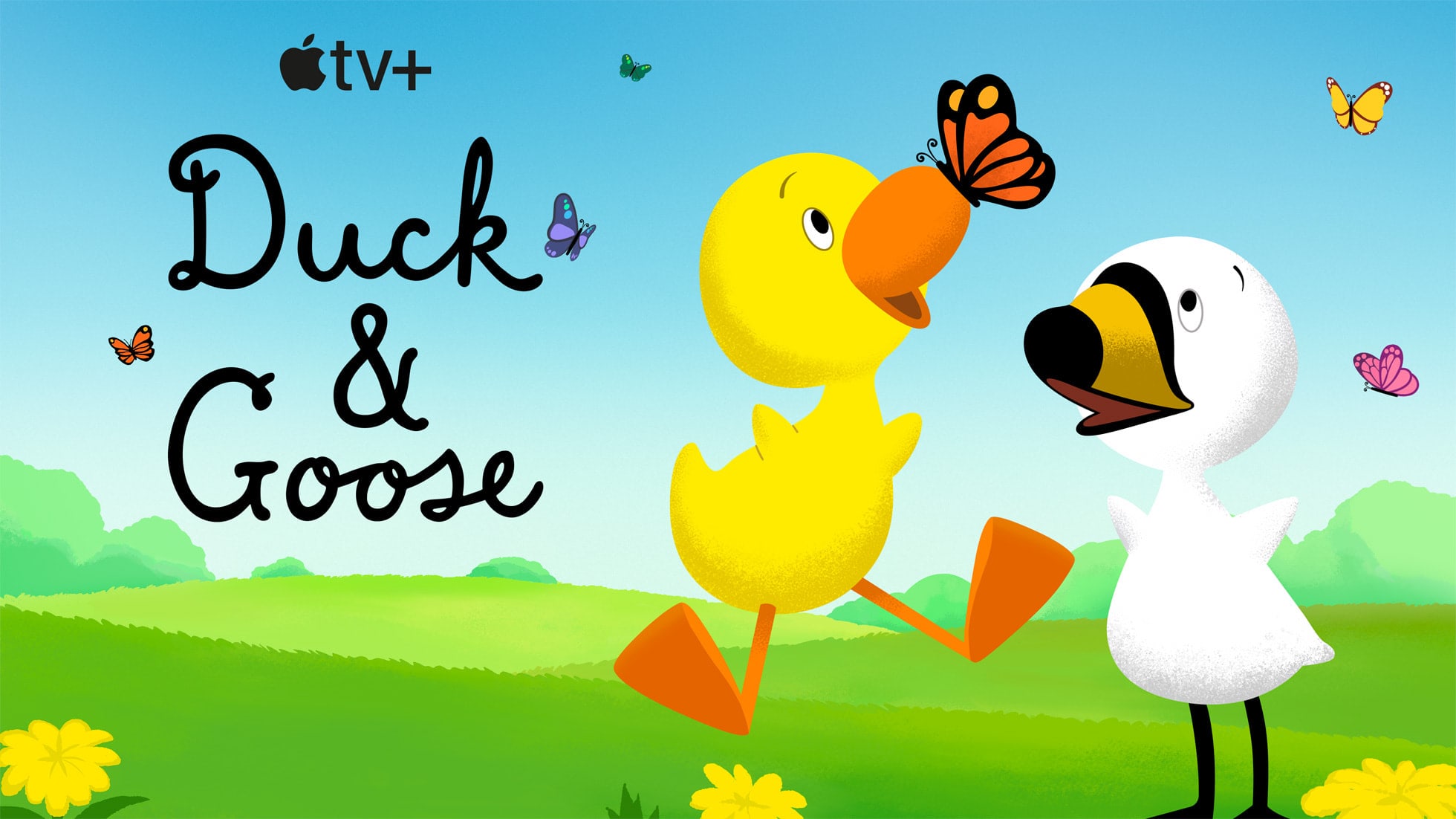 Duck and Goose are good friends who know it's OK for friends to be different.