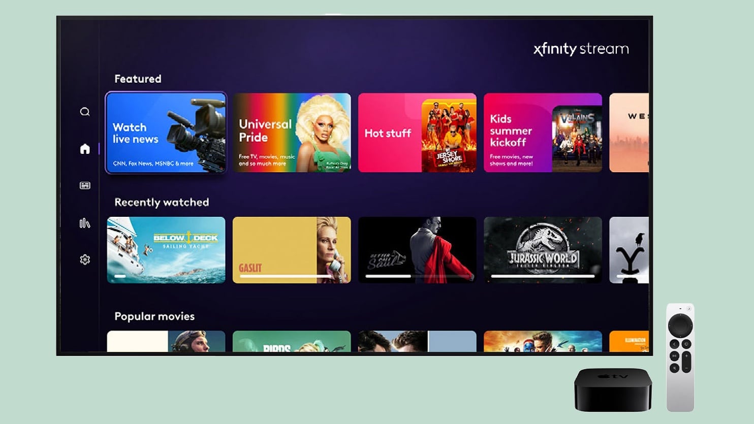 Xfinity Stream app for Apple TV makes cable box (mostly) superfluous