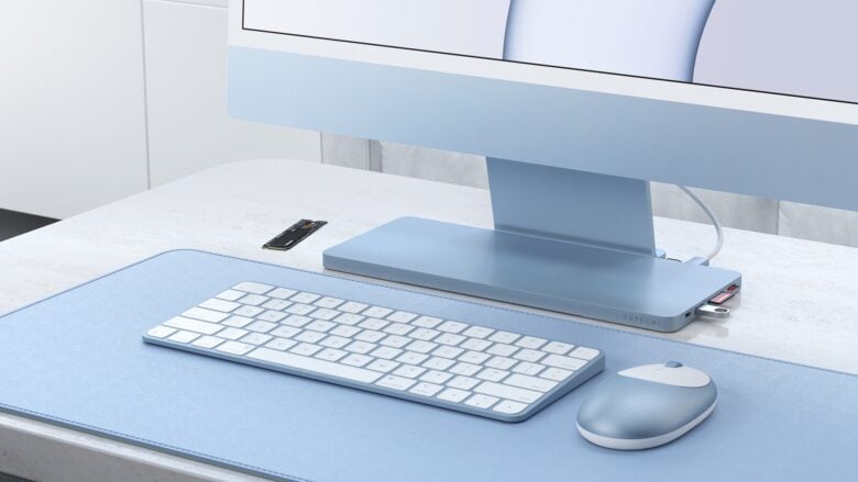Satechi USB-C Slim Dock for iMac adds useful ports and room for more storage