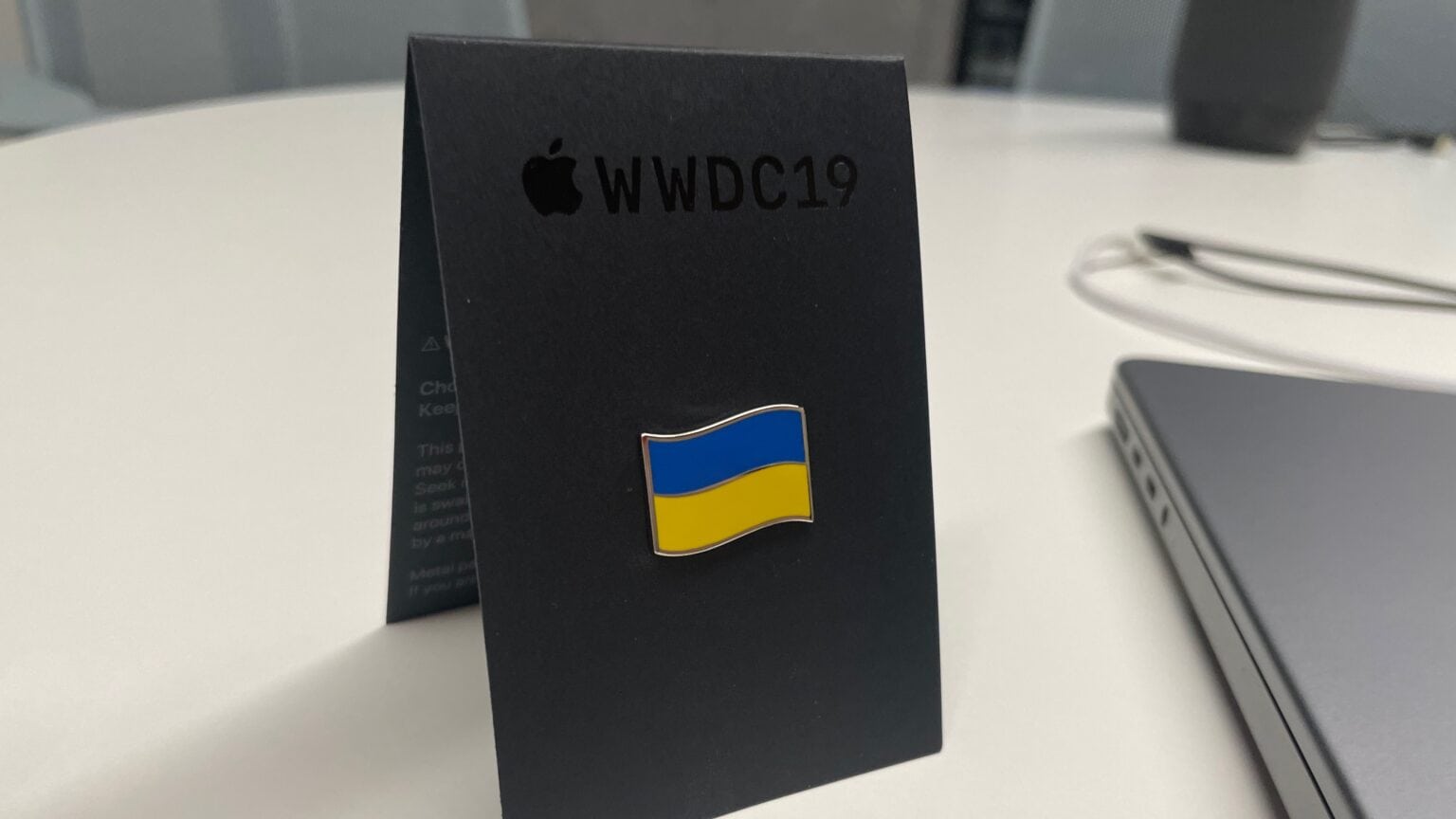 Send aid to Ukraine for chance to win rare WWDC19 pin