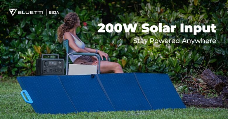 Bluetti EB3A power statoin: You can add solar input and pretty much go off the grid. 