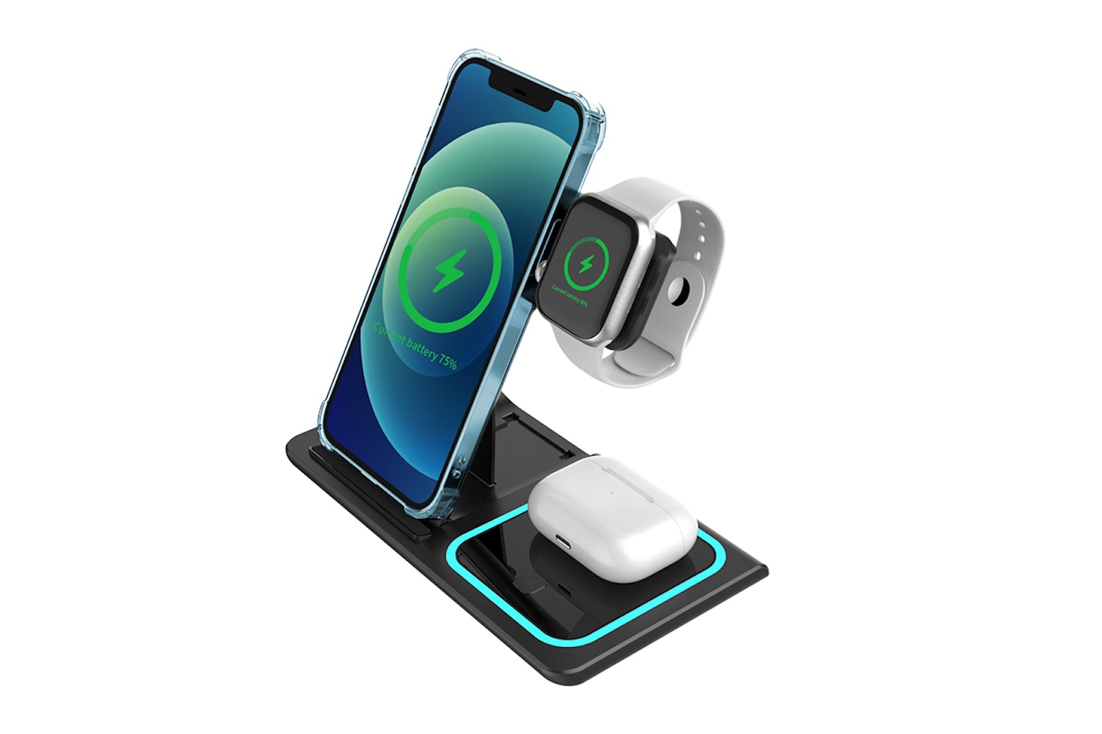 This 3-in-1 wireless charger powers up all Apple devices.