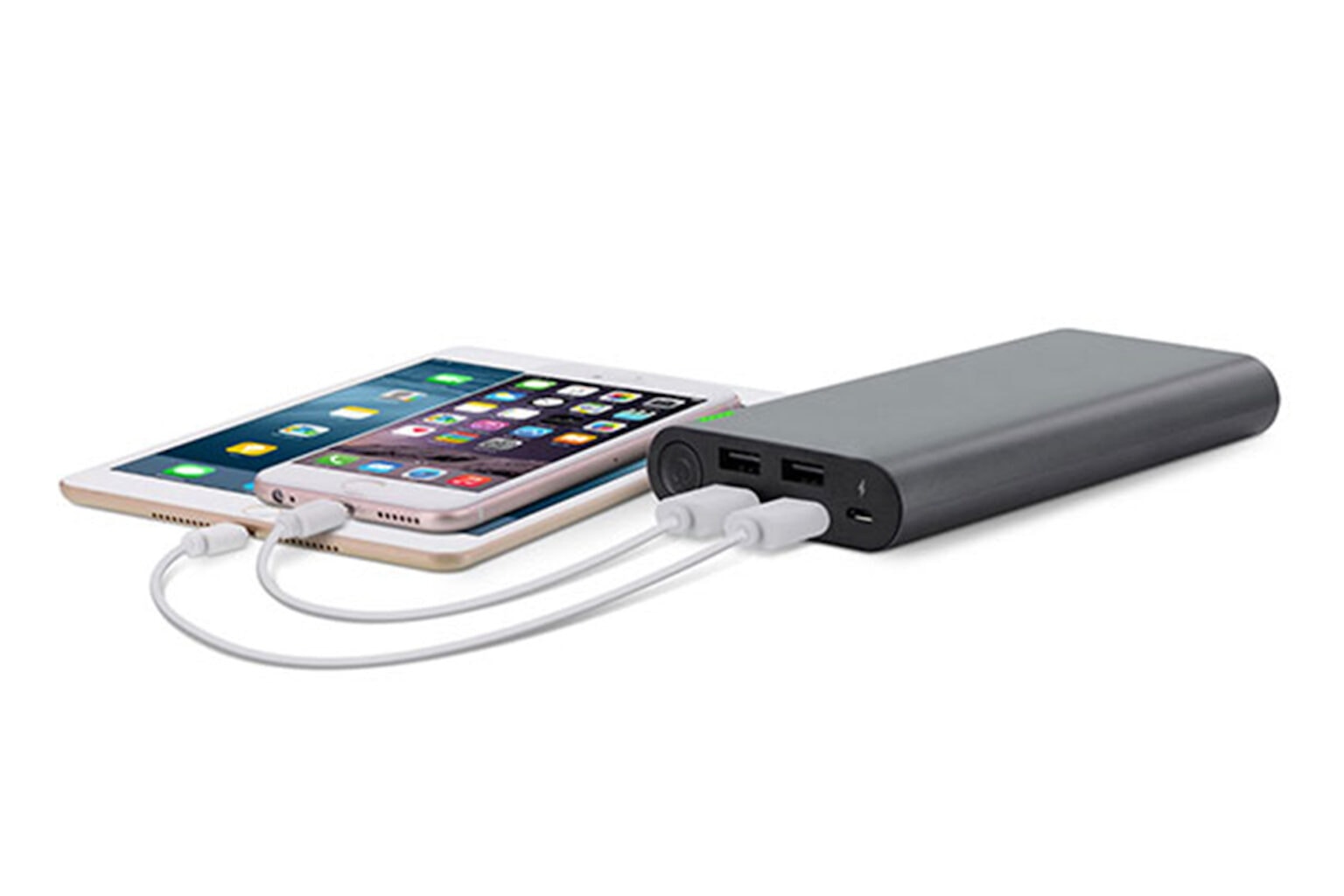Charge your iPhone, iPad, AirPods, and Apple Watch with this massive portable Apple charger.