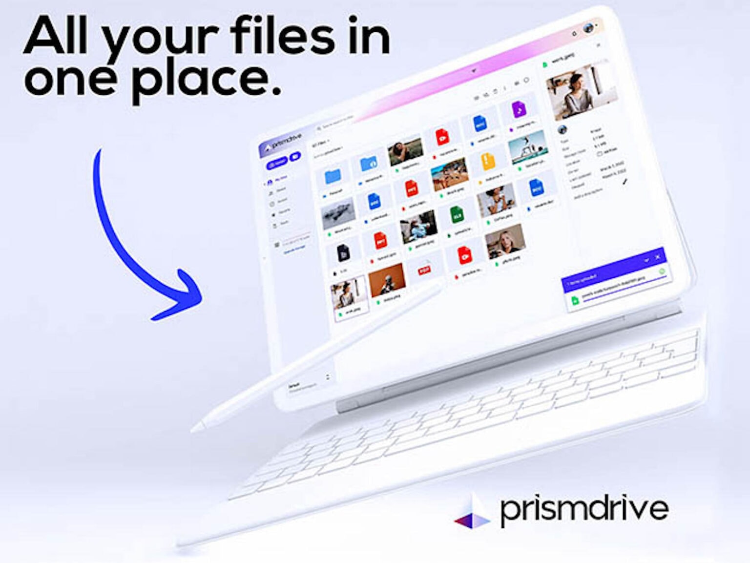 Prism Cloud Storage is rock solid and 10TB.