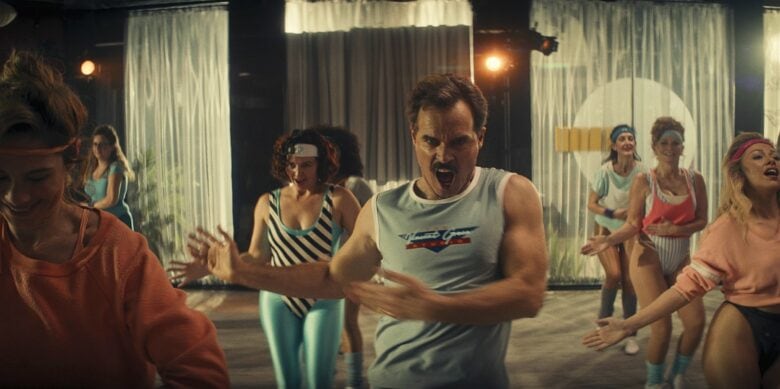 Physical recap: Aerobics finally look compelling, thanks to Murray Bartlett's manic portrayal of the high-strung Vincent.