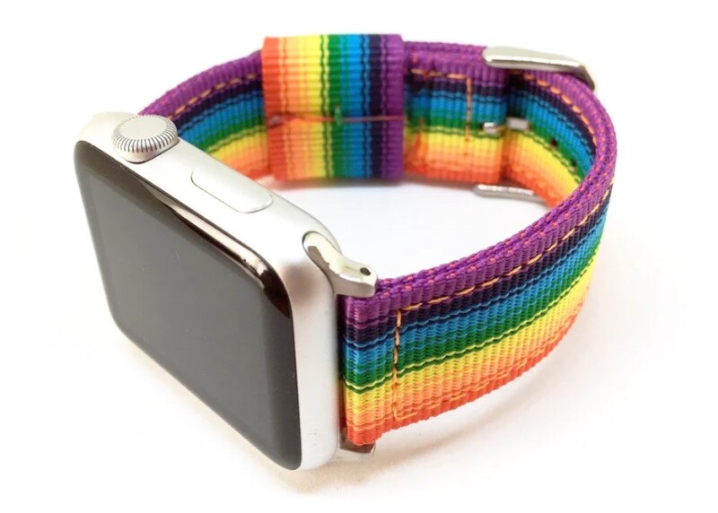 Show your pride yearround with rainbow Apple Watch bands and more