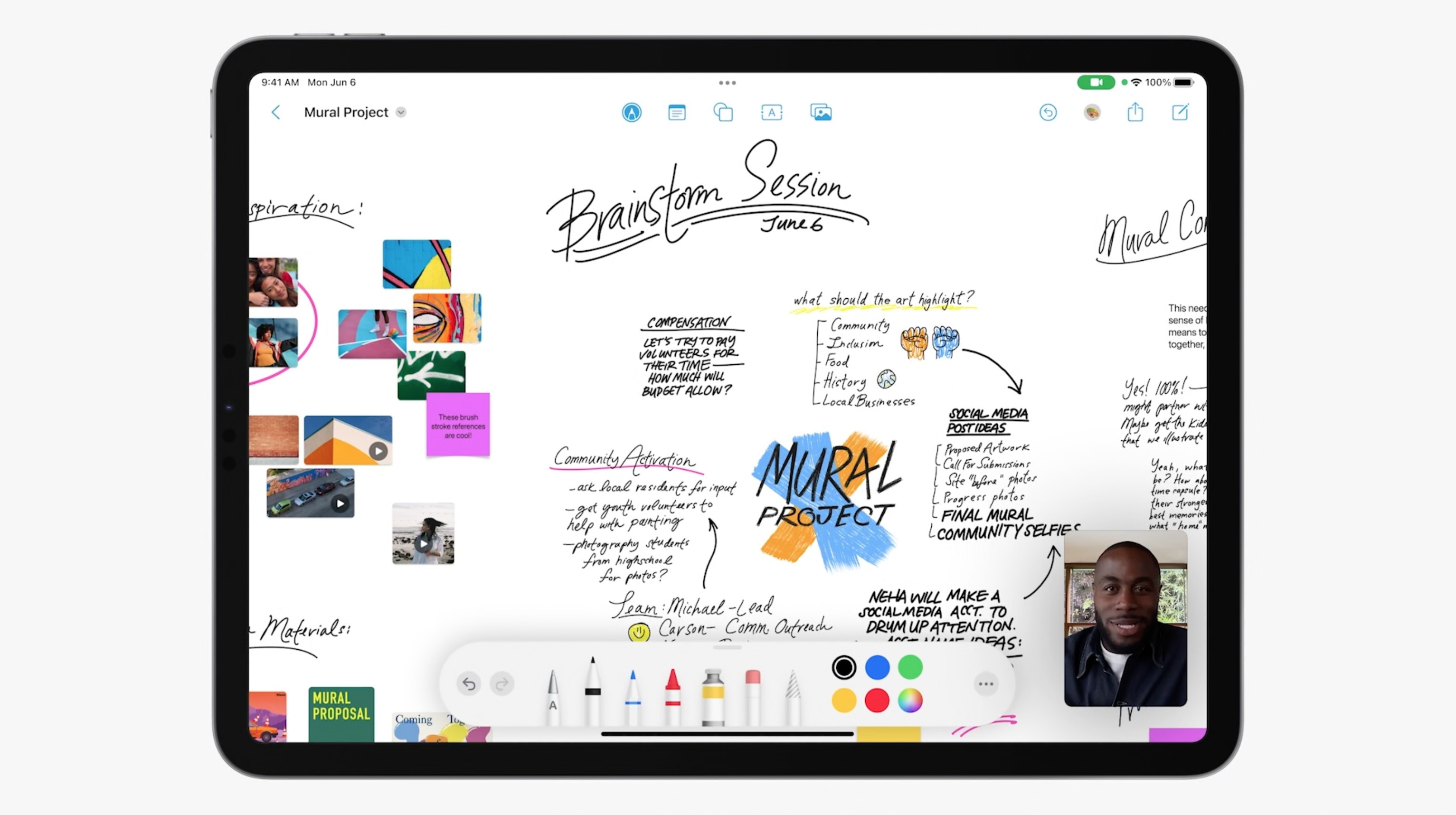 New iOS 16.2 features: Freeform is like a virtual whiteboard that will enable collaboration on iPhone, iPad and Mac.