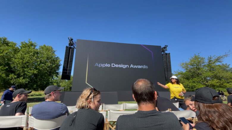 The Apple Design Awards are about to begin.