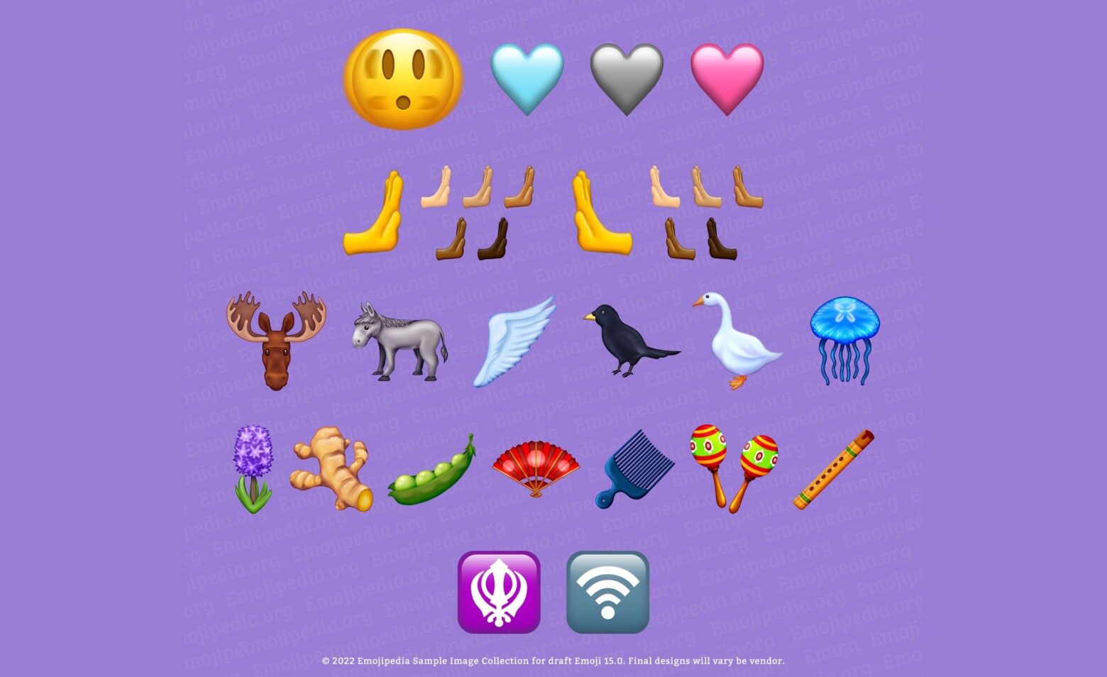 Proposed new emoji list shows we already have all the emoji we need