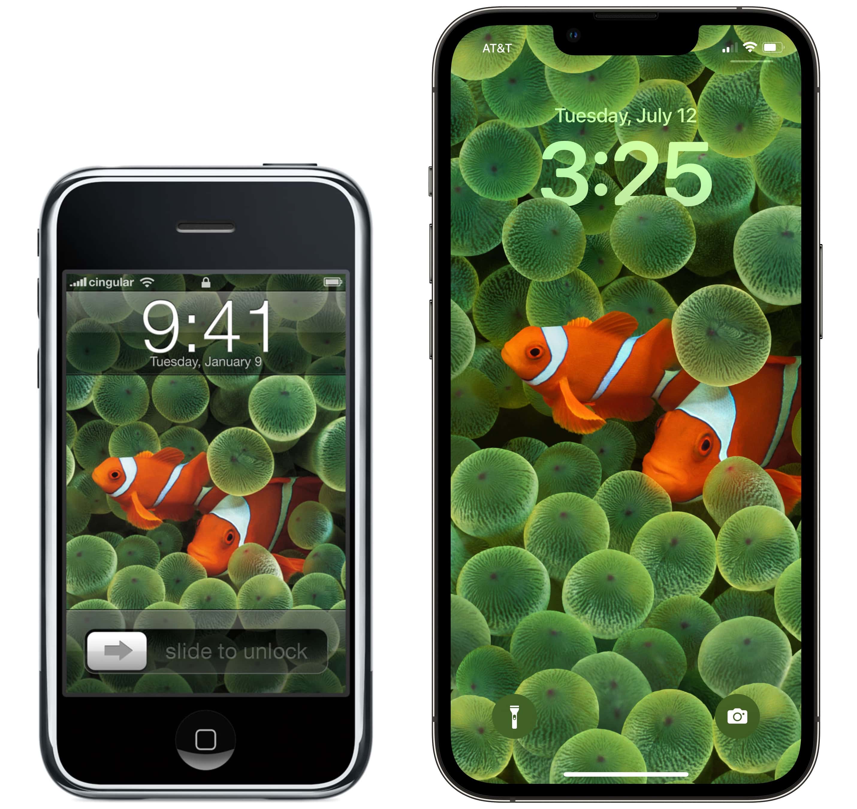 The Clownfish wallpaper comes to the iPhone for the first (or second?) time ever.
