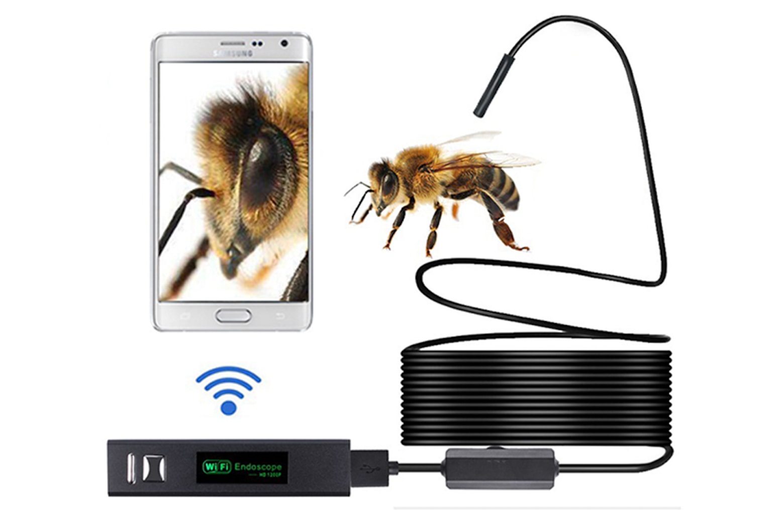 Take a trip down the pipeline with this endoscope camera.