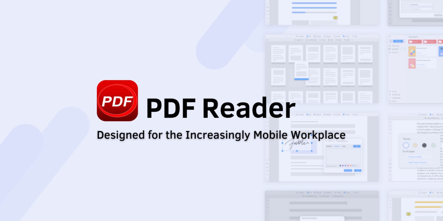 Create, convert, edit and share documents with Kdan's PDF Reader.